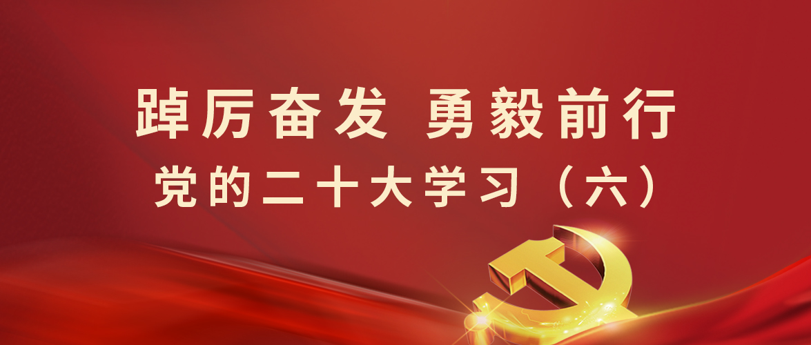 學(xué)习专栏丨二十大报告系列學(xué)习（六）