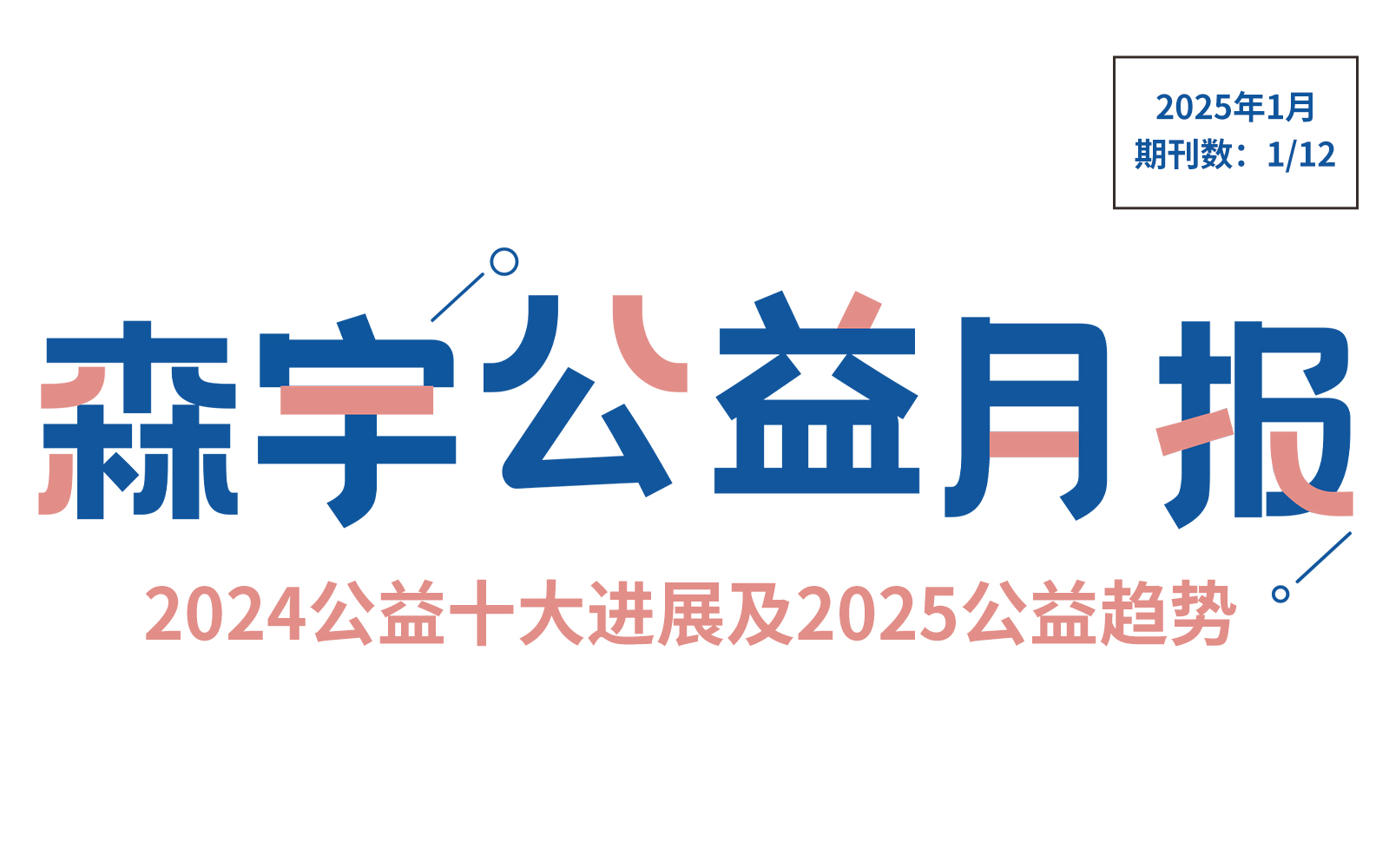 1月公(gōng)益报 | 2024公(gōng)益十大进展与2025公(gōng)益趋势